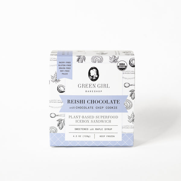 6-Pack of Plant-Based Superfood Cookie Sandwiches - Green Girl